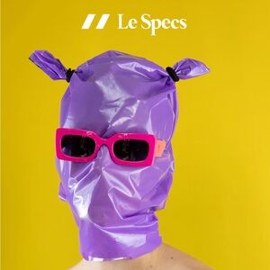 Le Specs MORE JOY EDITION in PINK BLACK sunglasses